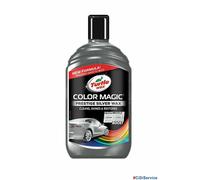 Polish Cire Colorée Gris 500ml Turtle Wax Color Magic Brillant Améliore Couleur