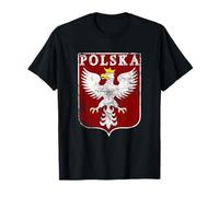 Polish Eagle Polish Crest Vintage Polska Eagle Poland T-Shirt