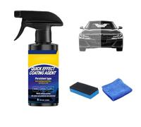 Polish Voiture 120ml Advanced Car Quick-Acting Coating Agent Spray de Revêtement Haute Protection 3 en 1 Produit Nettoyage Auto Quick Effect Coating Agent Carrosserie Éclatante