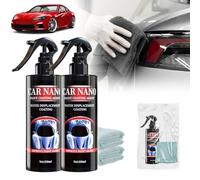 Polish Voiture Efface Rayure Carrosserie Kit Polissage au Micron - Élimine les Éraflures et les Rayures Auto - 2 Pièces, 250ML