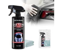 Polish Voiture Efface Rayure Voiture, Polissage au Micron Élimine les Éraflures et les Rayures, Auto Carrosserie Polissage au Micron Kit Voiture, Protection Durable (1 Pcs, 500ML)