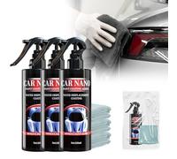 Polish Voiture Efface Rayure Voiture, Polissage au Micron Élimine les Éraflures et les Rayures, Auto Carrosserie Polissage au Micron Kit Voiture, Protection Durable (3 Pcs, 250ML)