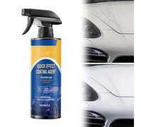 Polish Voiture, Kit Nettoyage Voiture Pour Plastiques Intérieurs Avec Chiffon et Eponge Microfibre, Nettoyant Intérieur Spray pour Tableau Bord, Tissus, Simili Cuir Brillant Longue Durée (1Pcs)