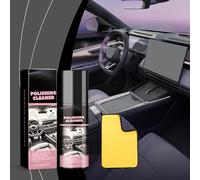 Polishing Cleaner Car Interior Spray, All Purpose Car Interior Detailer Cleaner for Dashboards, Seats, Leather, Plastic (100ml)