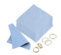 Polishing Jewelry Cloth, 50 Pack Cleaner Towels for Watches, Glasses and Rings, Tarnish Remover for Gold, Platinum and Other Metals, Soft Gentle Cloths for Jewelry Lens