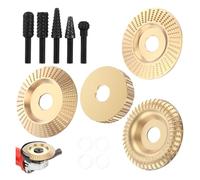 polishing kitgrinding wheel, Ensemble de 9 disques abrasifs for meuleuse d'angle, meuleuse d'angle, sculpture sur bois et râpe rotative.