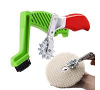 Polishing Pad Brush, Clean Recondition Polisher Buffer Wool Pads, 4.1x20 Inches Compatible & Firm Bristles, Professional Car Buffing for Detail Shops, Polishing Tools, and Garage