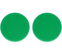 Polishing Sponge, 125 mm, Cut, 2 pcs | pour Vernis, Panneau multiplex, Ø 125 mm , Professional Accessoire Polisseuse, Ponceuse excentrique