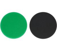Polishing Sponge Set, 125 mm, 2 pcs | pour Vernis, Panneau multiplex, Ø 125 mm , Professional Accessoire Polisseuse, Ponceuse excentrique