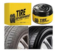 Polishing Wax - 50g Protective Shine Paste, Wheel Care Reviver, Scuff Repair Coating, Motorcycle Rubber Conditioner | High Gloss Dressing For Auto Exterior Detailing Bikes Road Use