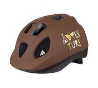 Polisport Kids Helmet-Adventure-(XS = 46/53) Casque Unisex-Youth, Brun