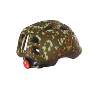 PolispGoudt juniGoud casque de vélo s 52-56cm armée avec lumière LED
