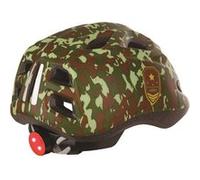 PolispGoudt juniGoud casque de vélo s 52-56cm armée avec lumière LED