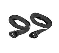 POLISPORT 8015000025 - Sangles de Fixation pour Remorque, Poussette et Vélo Cargo - Pièce de Rechange Compatible avec Le Réducteur de Siège Mini Pelican, Noir