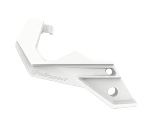 POLISPORT 8152400002 - Protection inférieure de fourche en polypropylène résistant aux chocs et à l'abrasion compatible avec les motos HUSQVARNA, KTM, GAS GAS, SHERCO en couleur Blanc