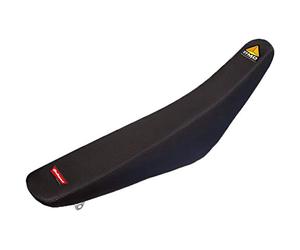Polisport 8153100002 - Siège de Course Complet de Performance Facile à Installer avec Effet antidérapant et adhérence Parfaite Compatible Con motocicletas Honda en Color Noir