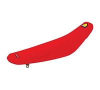 Polisport 8156500003 - Siège de Course Complet et performant Facile à Installer avec Effet antidérapant et adhérence Parfaite Compatible Con motocicletas Honda en Color Rouge
