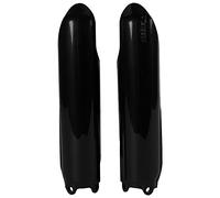 POLISPORT 8351400002 - Ensemble de protections de fourche en polypropylène résistant aux chocs sans matériel compatible avec les motos Yamaha en couleur noir