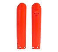 POLISPORT 8398600005 - Ensemble de protections de fourche en polypropylène résistant aux chocs sans matériel compatible avec les motos KTM en couleur orange