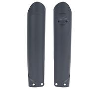 POLISPORT 8398600011 - Ensemble de protège-fourche fabriqué en polypropylène résistant aux impacts sans ferrures, compatible avec les motos SHERCO en couleur Gris Nardo