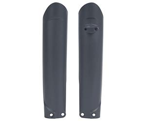 POLISPORT 8398600011 - Ensemble de protège-fourche fabriqué en polypropylène résistant aux impacts sans ferrures, compatible avec les motos SHERCO en couleur Gris Nardo