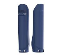 Polisport 8398900003 - Ensemble de Protections de Fourche en polypropylène résistant aux Chocs sans matériel Compatible avec Les Motos Husqvarna en Couleur Noir