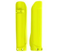 Polisport 8398900005 - Ensemble de Protections de Fourche en polypropylène résistant aux Chocs sans matériel Compatible avec Les Motos Husqvarna en Couleur Jaune