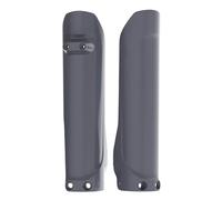 POLISPORT 8398900006 - Ensemble de protections de fourche en polypropylène résistant aux chocs sans matériel compatible avec les motos Husqvarna en couleur nardo gris