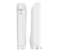 POLISPORT 8398900007 - Ensemble de protections de fourche en polypropylène résistant aux chocs sans matériel compatible avec les motos Husqvarna en couleur blanc