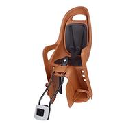 Siège De Vélo Arrière Avec Fixation Cadre Enfant Polisport Groovy Maxi Ff 29" - Noir/Camel - Tu Multicolore