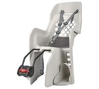 Porte bebe-siege enfant arriere Polisport a fixer sur cadre joy creme coussin