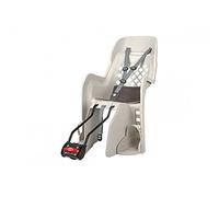 Polisport 8406500008 - Siège arrière Joy 29'' pour vélos avec Roues de 26'' à 29'' adapté aux Enfants pesant de 9 à 22Kg avec ancrage au Cadre en Color Gris Foncé