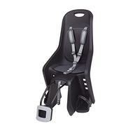 Siège de vélo arrière Bubbly Maxi Plus FF fixation cadre - noir/gris foncé