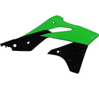 Polisport Off Road Kawasaki Kx250f 13-16 Radiator Shrouds Vert,Noir