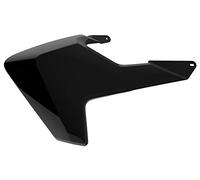 POLISPORT 8418100003 - Caches de Radiateur Solides et durables Compatible avec Les Motos Husqvarna en Couleur Noir