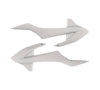 POLISPORT 8421300002 - Caches de Radiateur Solides et durables Compatible avec Les Motos KTM en Couleur Blanc
