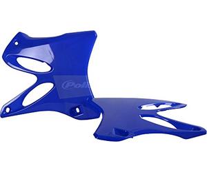 POLISPORT 8426000003 - Caches de Radiateur Solides et durables Compatible avec Les Motos Yamaha en Couleur Bleu