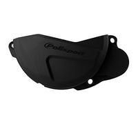 POLISPORT 8441100001 - Protecteur de carter d'embrayage en polyamide résistant aux chocs compatible avec les motos Honda en couleur noir