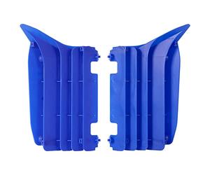 POLISPORT 8455500002 - Ensemble de grilles de radiateur en polypropylène solide et durable sans matériel compatible avec les motos Yamaha en couleur bleu