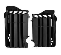 POLISPORT 8455800001 - Ensemble de grilles de radiateur en polypropylène solide et durable sans matériel compatible avec les motos Honda en couleur noir