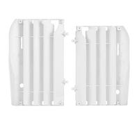 POLISPORT 8456400001 - Ensemble de grilles de radiateur en polypropylène solide et durable sans matériel compatible avec les motos Honda en couleur blanc