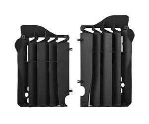 POLISPORT 8457400001 - Ensemble de grilles de radiateur en polypropylène solide et durable sans matériel compatible avec les motos Honda en couleur noir