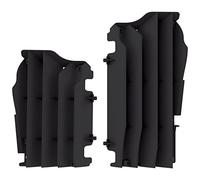 POLISPORT 8457800001 - Ensemble de grilles de radiateur en polypropylène solide et durable sans matériel compatible avec les motos Kawasaki en couleur noir