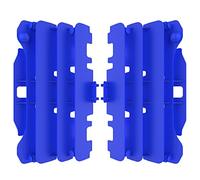POLISPORT 8458100002 - Ensemble de grilles de radiateur en polypropylène solide et durable sans matériel compatible avec les motos Yamaha en couleur bleu