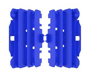 POLISPORT 8458100002 - Ensemble de grilles de radiateur en polypropylène solide et durable sans matériel compatible avec les motos Yamaha en couleur bleu
