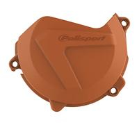 POLISPORT 8460500002 - Protecteur de carter d'embrayage en polyamide résistant aux chocs compatible avec les motos KTM en couleur orange