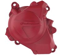POLISPORT 8462700005 - Protecteur de carter d'allumage en polyamide résistant aux chocs et à l'abrasion compatible avec les motos Honda en couleur rouge