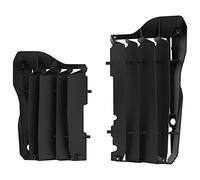 POLISPORT 8462900001 - Ensemble de grilles de radiateur en polypropylène solide et durable sans matériel compatible avec les motos Honda en couleur noir