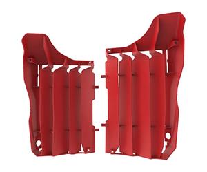 POLISPORT 8464200002 Protection de radiateur de moto Rouge