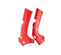 POLISPORT 8466400002 Tampons de protection de cadre de moto Rouge